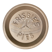 Frisbee Pie Plate - Back to the future disc
