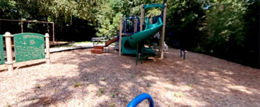 Rainprint Park The Woodlands Panther Creek Public Park Playground at Rainprint Park, Village of Panther Creek