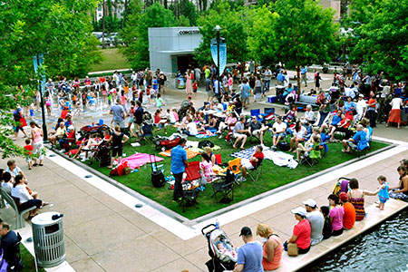 waterway square family friendly activities festivals